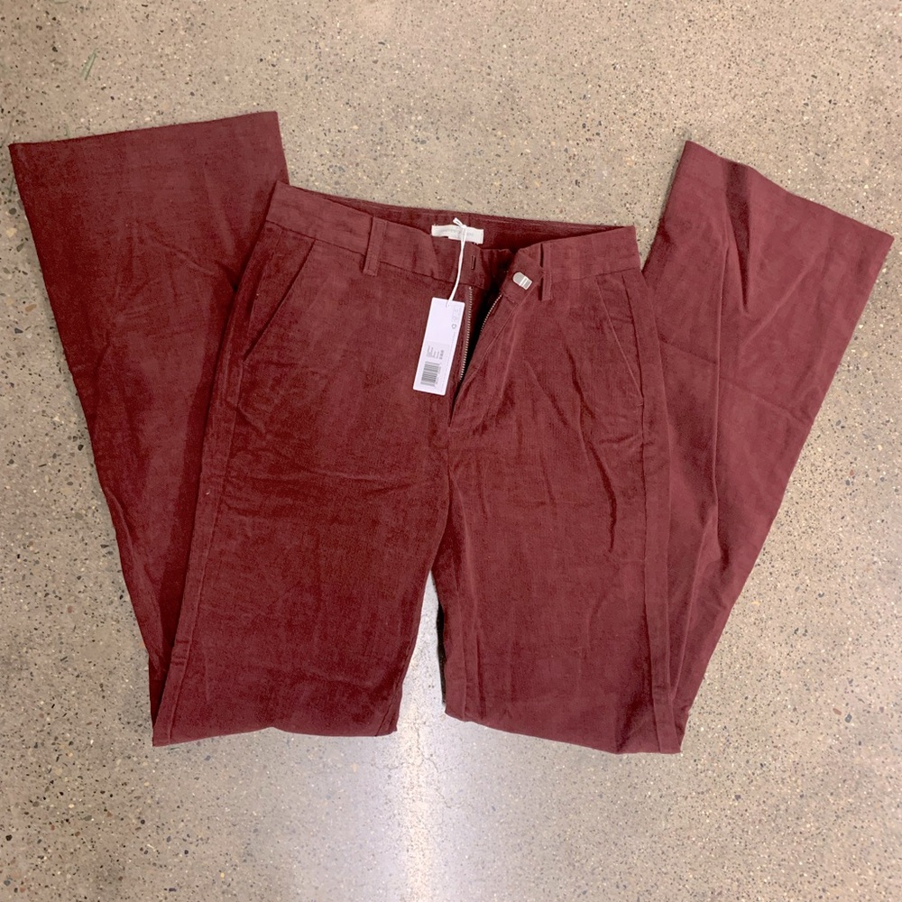 Red Outerknown Corduroy High Rise
Tapered Pants